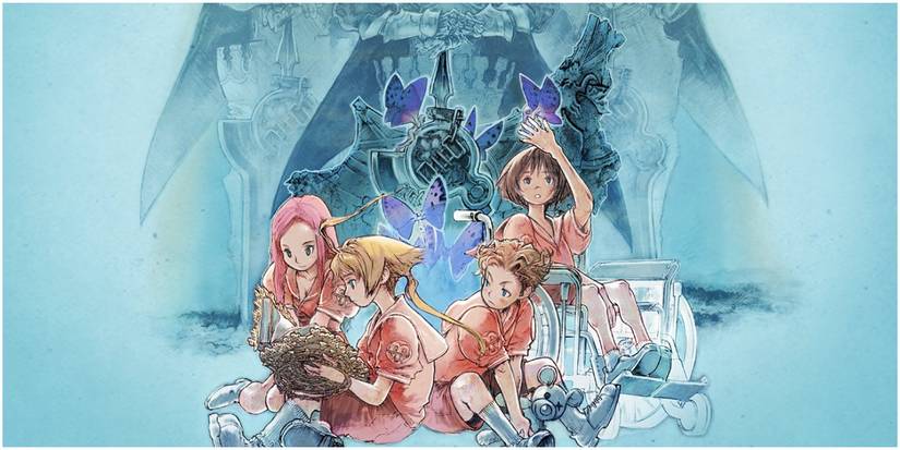 Promo art showcasing characters from Final Fantasy Tactics Advance