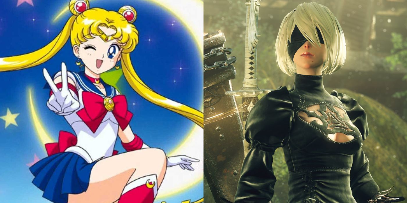 Sailor Moon и 2b встречаются для эпического косплея Nier Automata