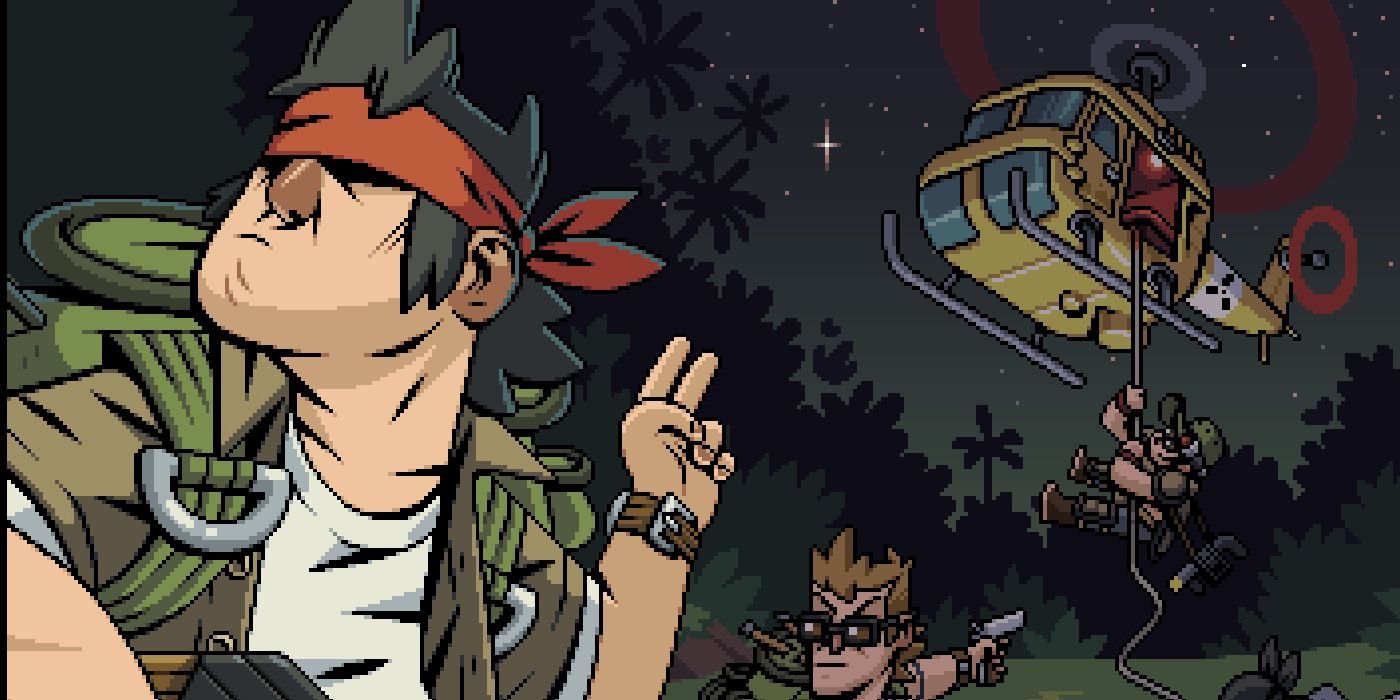 Promo art featuring characters from Mercenary Kings