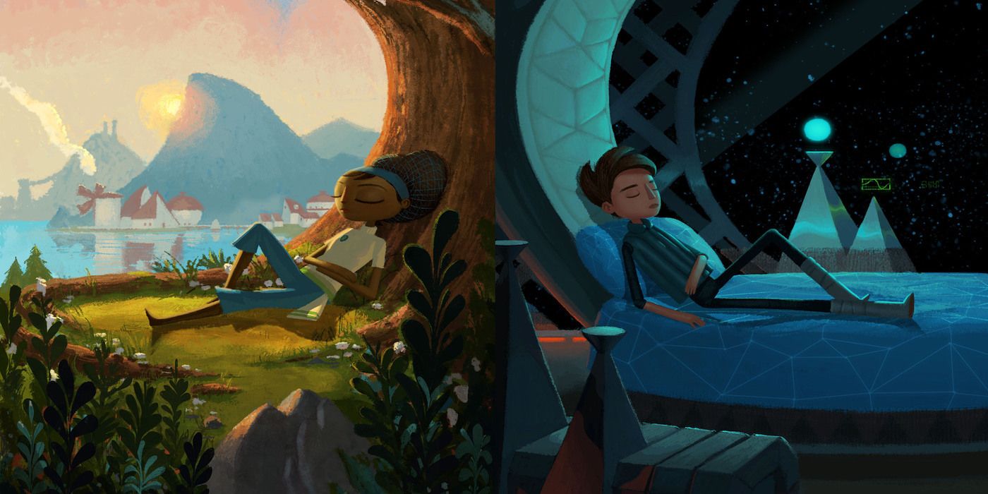 Vella and Shay from Broken Age