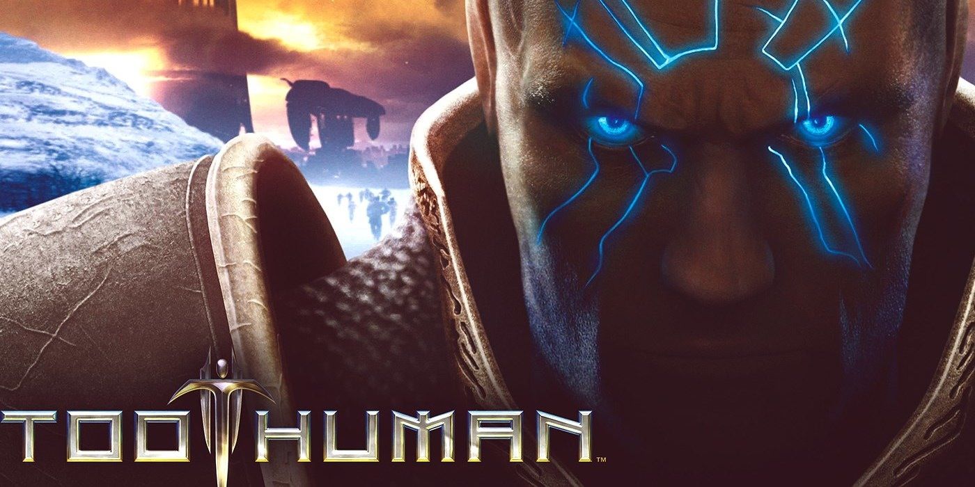 The box art from Too Human