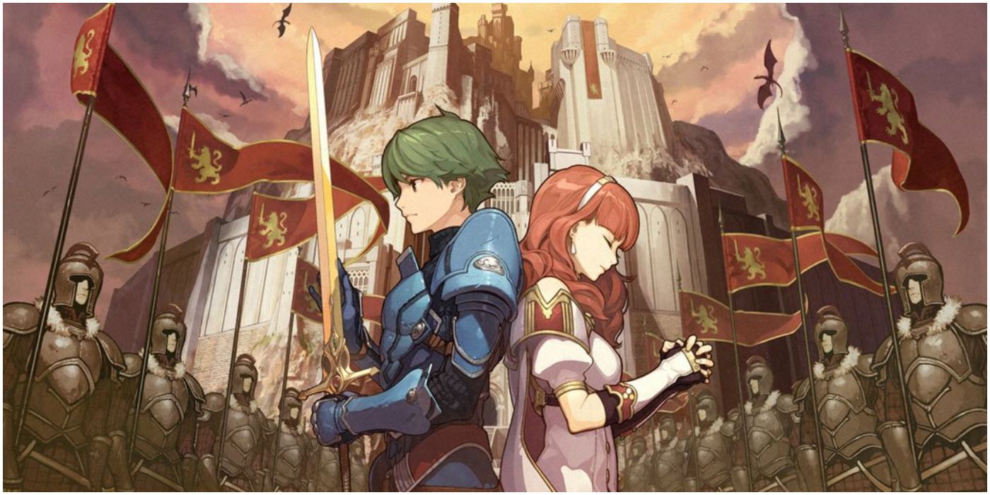 The cover art featuring various characters from Fire Emblem Echoes