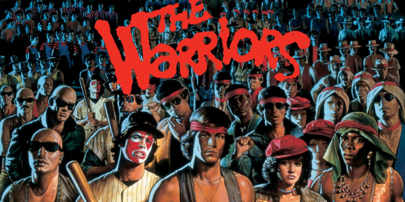 Promo art featuring multiple characters from The Warriors