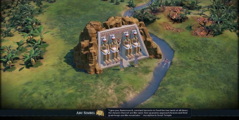 Abu Simbel Wonder Civ 6