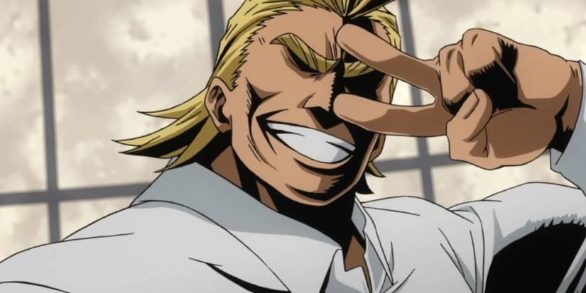 All Might in My Hero Academia