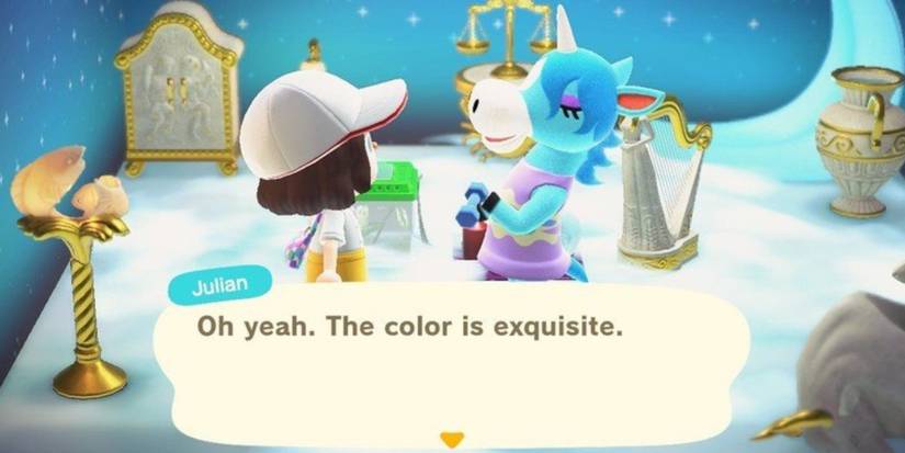 Julian from Animal Crossing Personality Birthday Guide