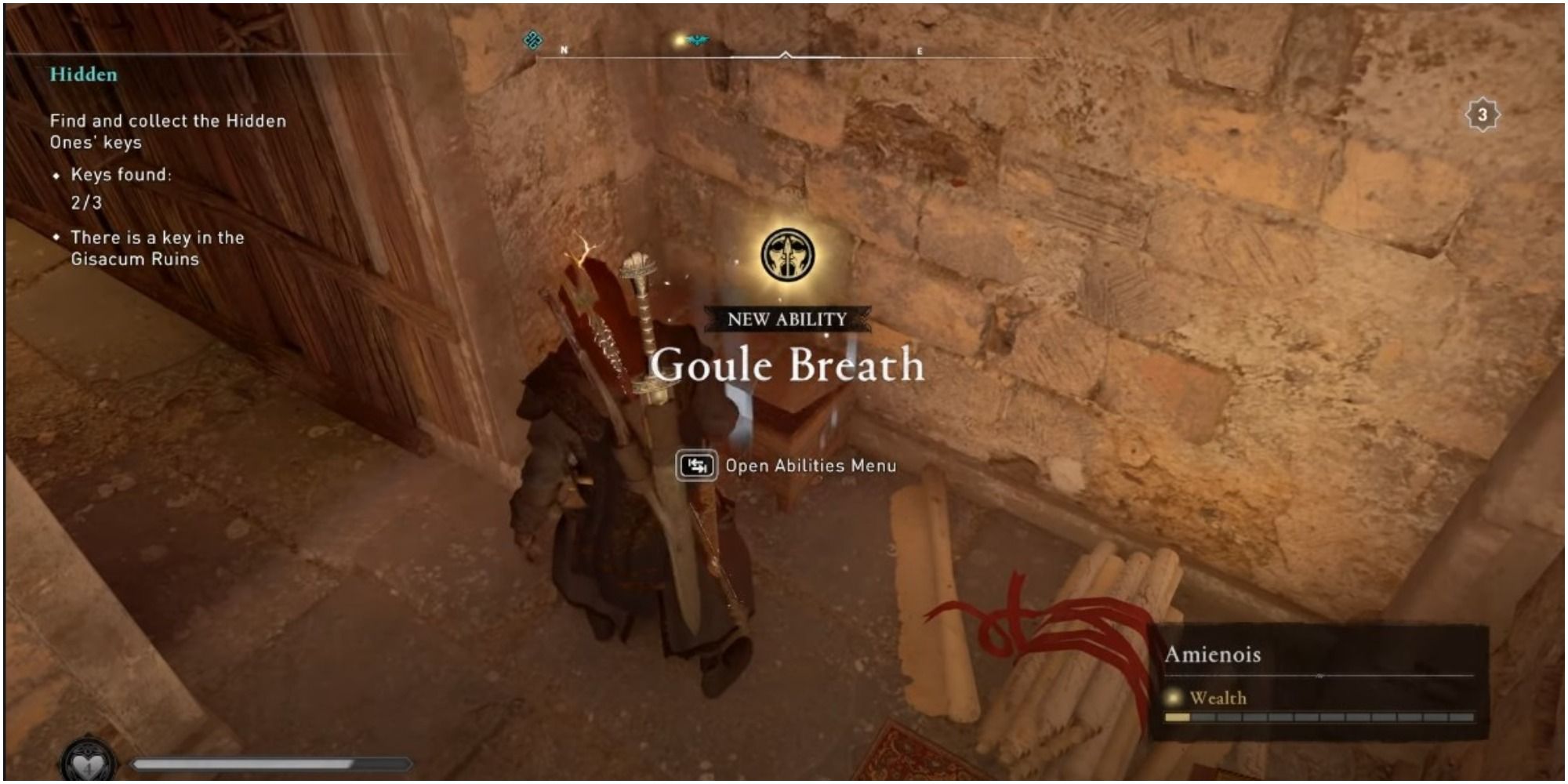 Assassin's Creed Valhalla Finding The Goule Breath Book Of Knowledge