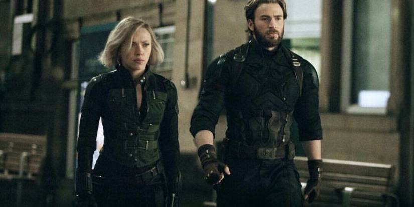 Black Widow and Captain America