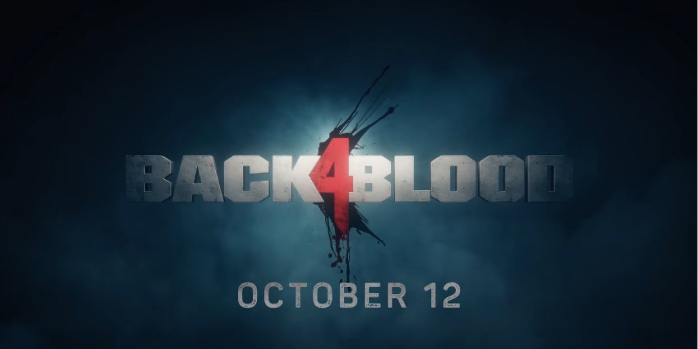 The Back 4 Blood banner is shown with an october 12 release date