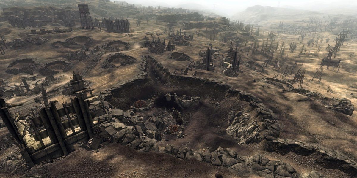 Bannister Crater from Fallout 3