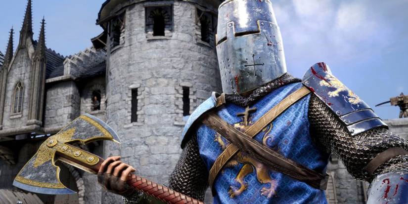 Battle Axe Chivalry 2 Knight Weapons