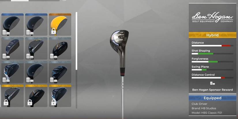 Ben Hogan VKTR 3-Hybrid From PGA Tour 2K21