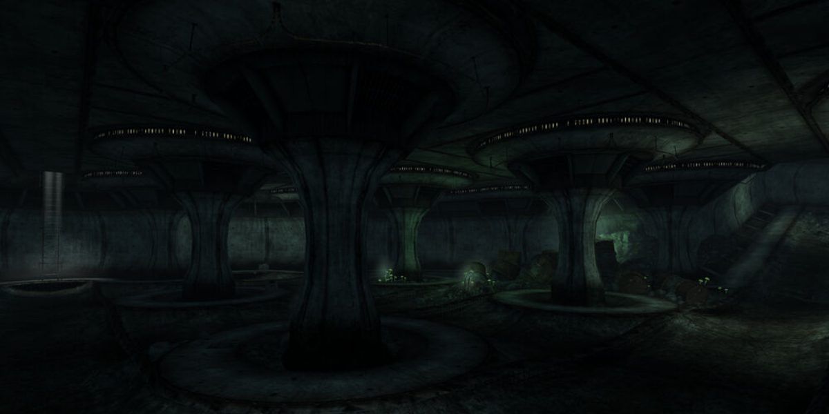 South entrance to Bethesda Underworks from Fallout 3