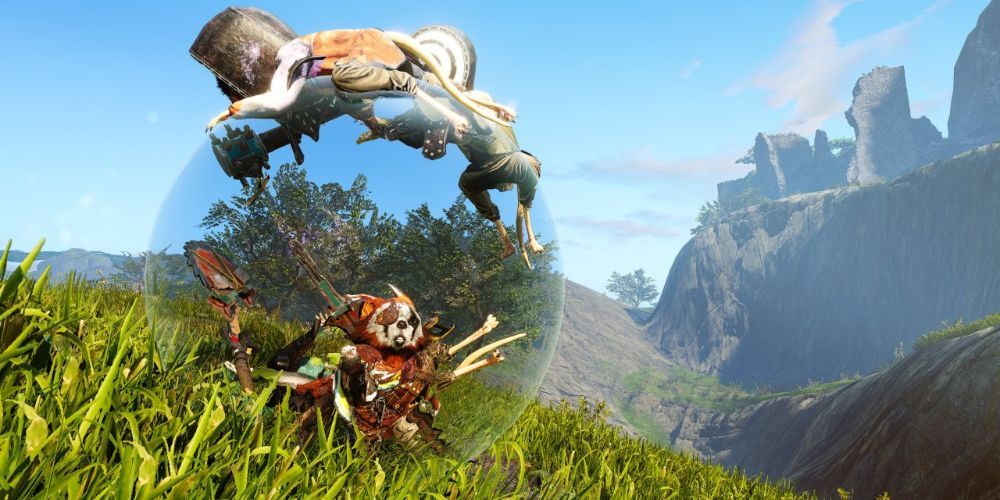 The Mucus Bubble Is A Hilarious And Powerful Skill In Biomutant