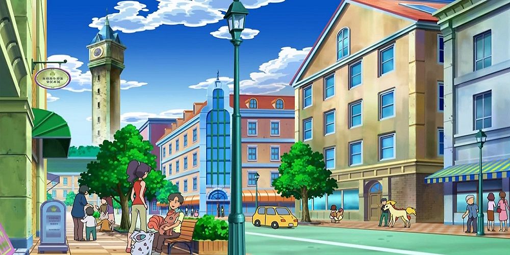Clackthorn City In The Anime
