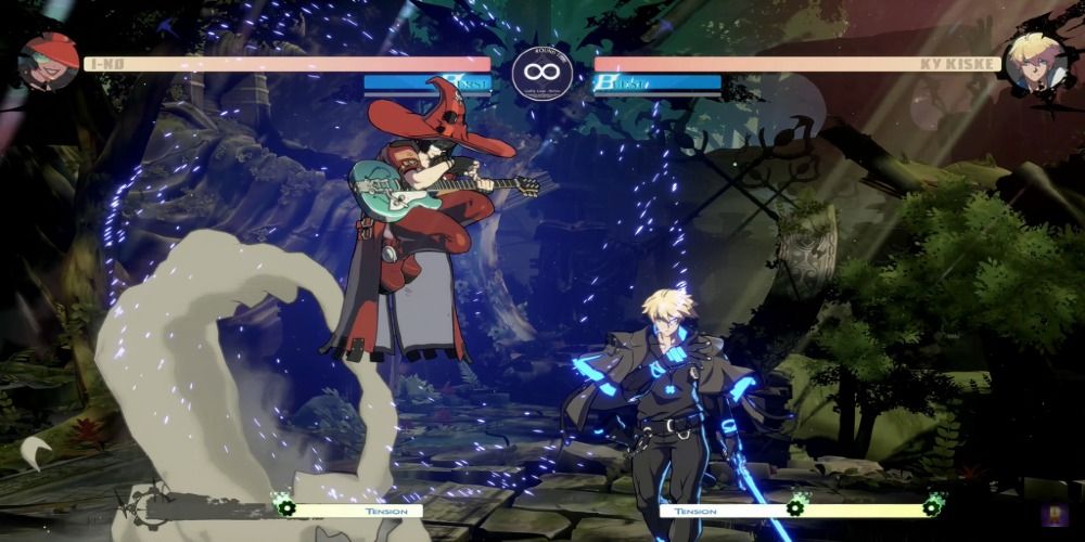 Battle in Guilty Gear Strive