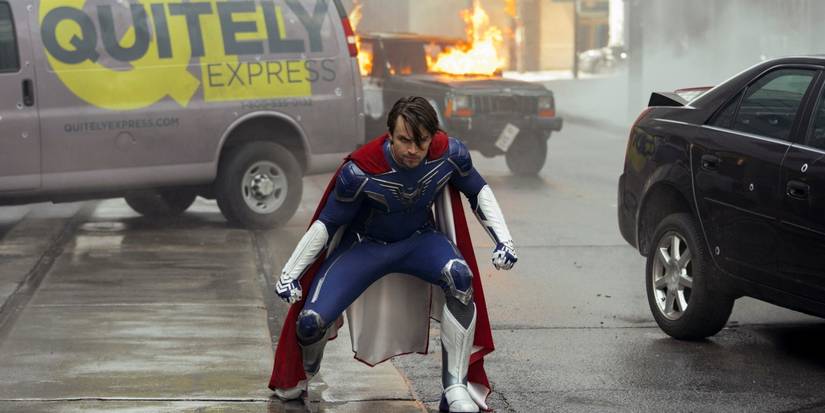 Brandon saving the day - Jupiters Legacy Differences Comics Series