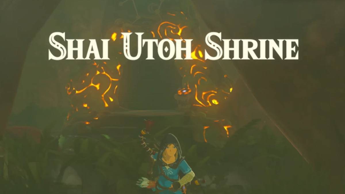 Shai Utoh Shrine Puzzle and Chests Breath of the Wild