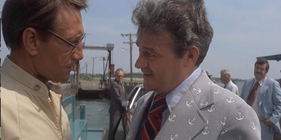 Brody and Mayor Vaughn in Jaws