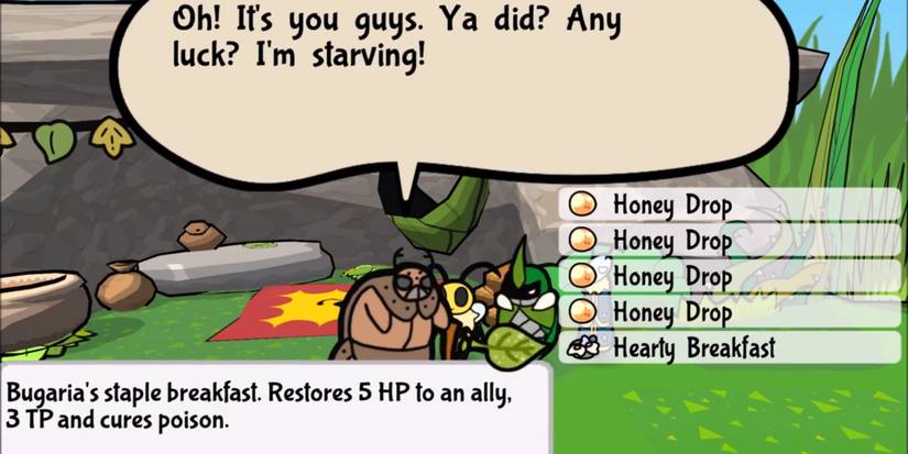 Giving the Hearty Breakfast to Chuck