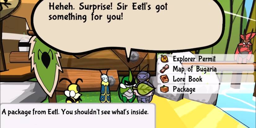 Delivering the Parts to Eetl's Friend