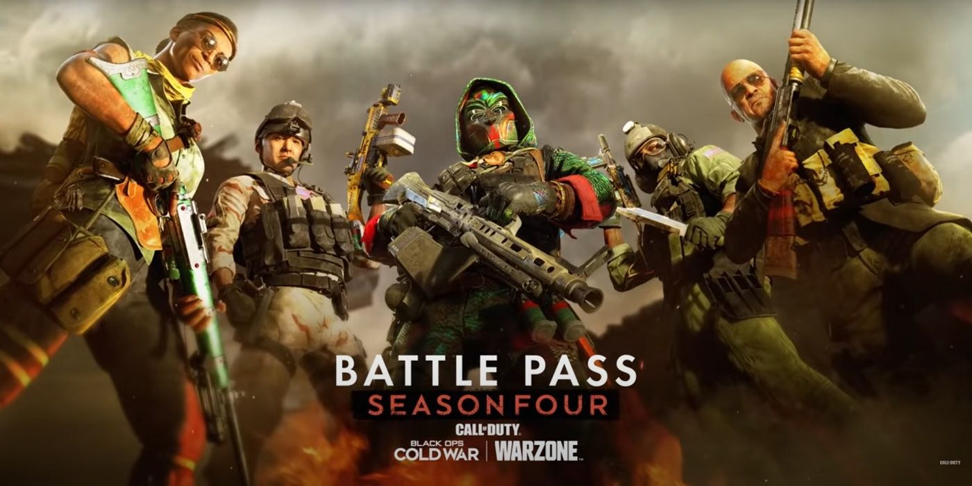 Promo shot for Call of Duty Warzone Season 4 Battle Pass