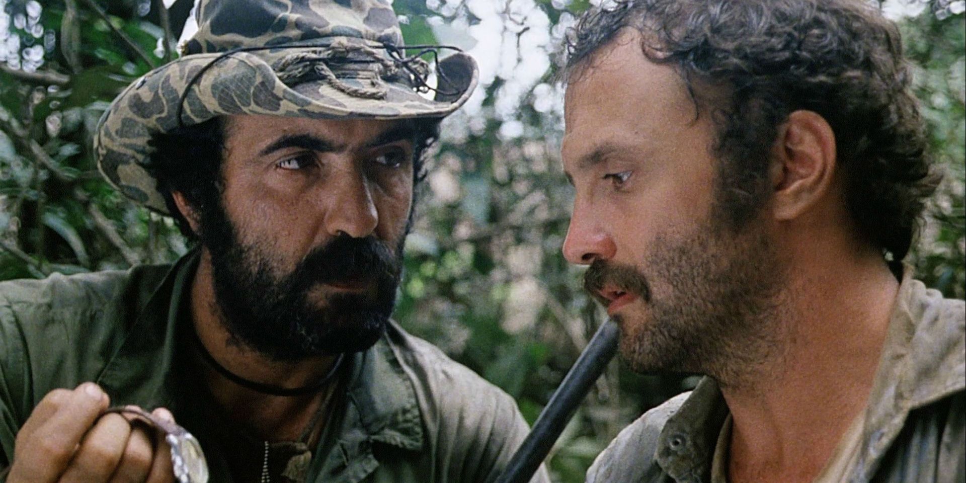 Cannibal holocaust two characters and a watch