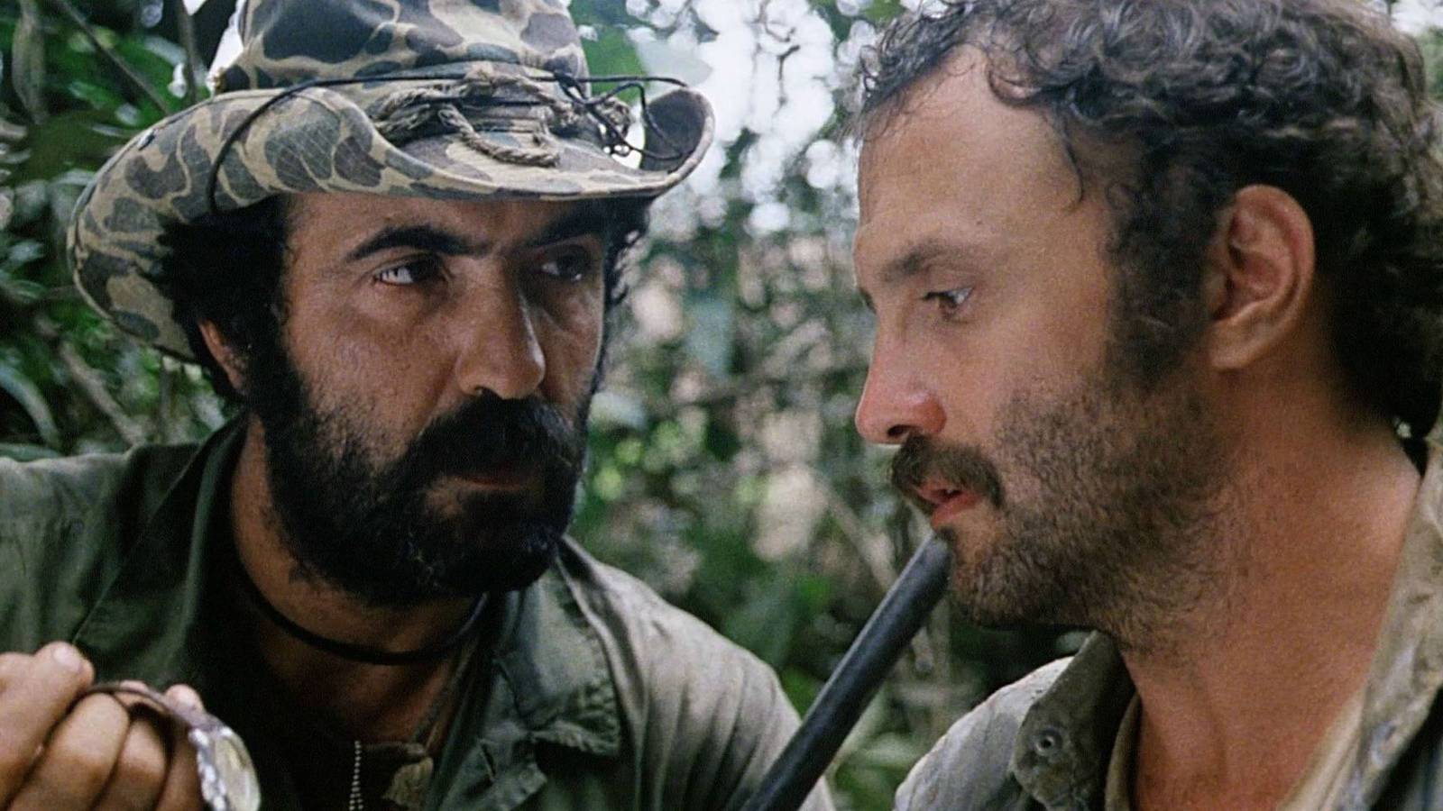 Cannibal holocaust two characters and a watch