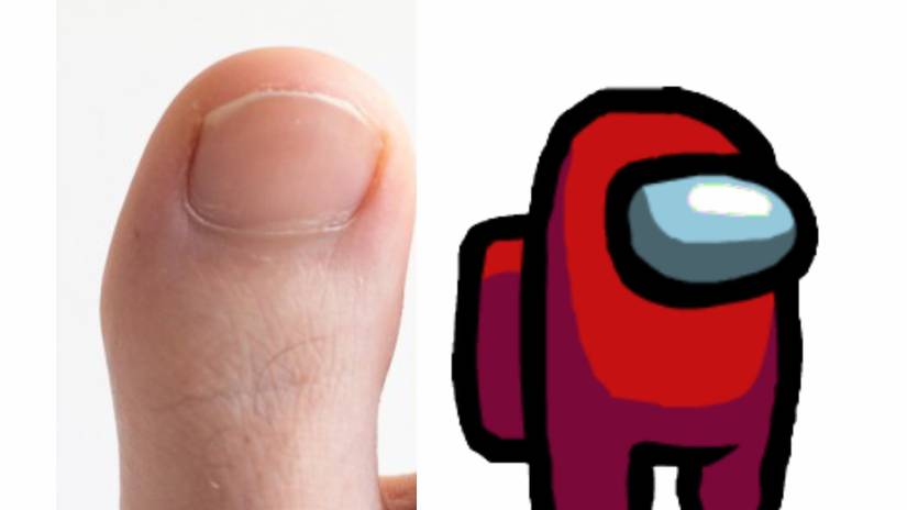 Crewmate Is A Toe Among Us Crewmates Real Life