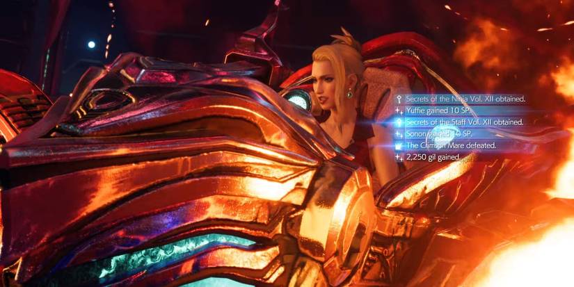 Crimson mare defeated