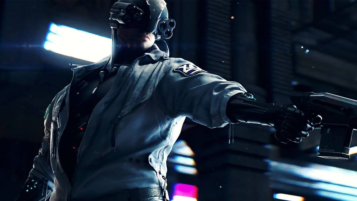 Cyberpunk MaxTac Trailer shot