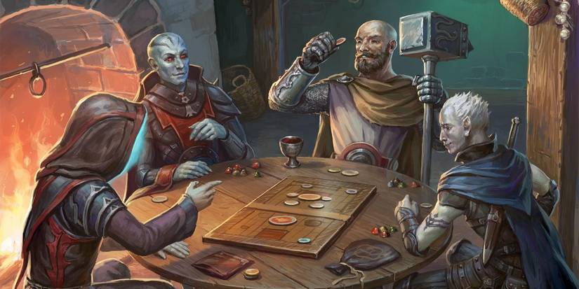 Characters At A Table