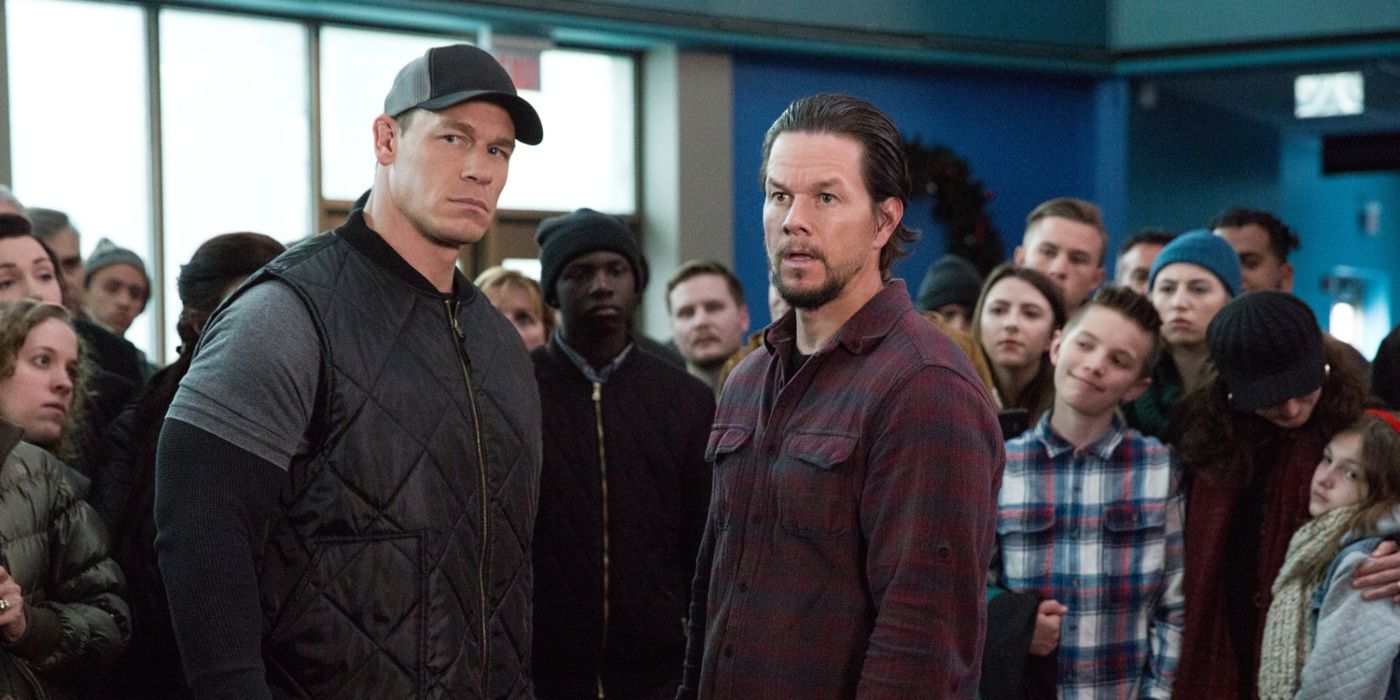Daddy's Home 2 Still Of John Cena As Roger and Mark Wahlberg as Dusty