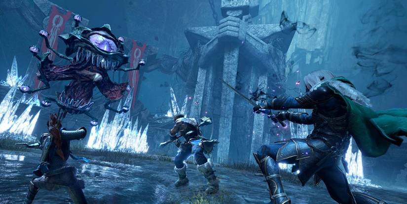 Dark Alliance Characters Fighting