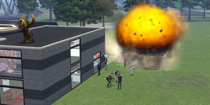 Death by Meteor - Sims 4 Funny Deaths