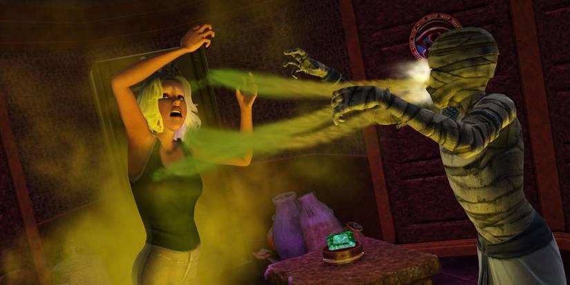 Death by Mummy Curse - Sims 4 Funny Deaths