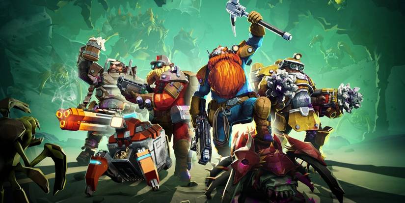 Deep Rock Galactic Cover