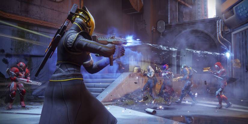 Destiny 2 Crucible Match Between Guardians