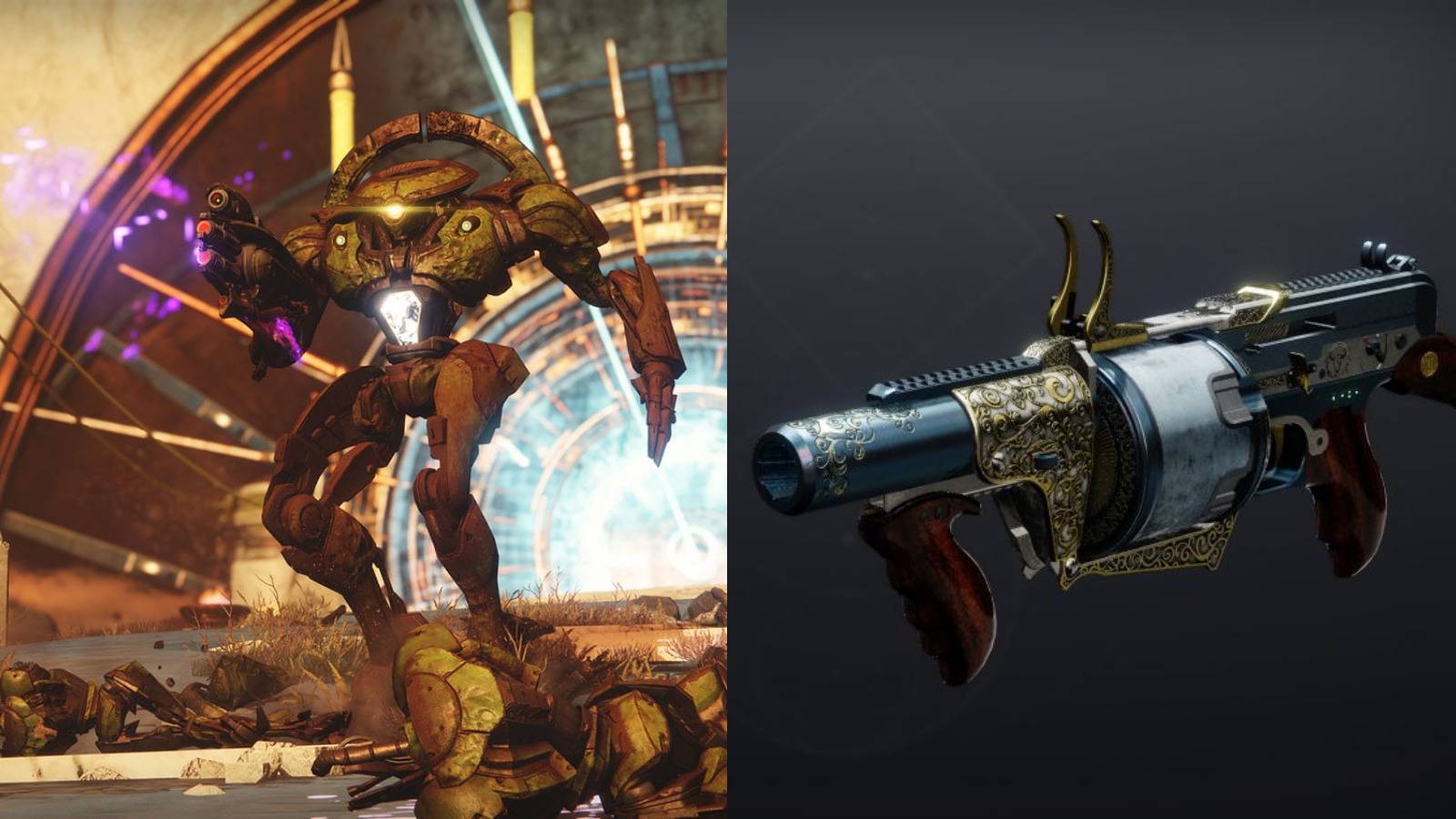 Destiny 2 Fallen Strike Enemy (left) And Prospector (right)