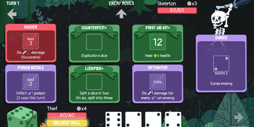 Dicey Dungeons - Gameplay