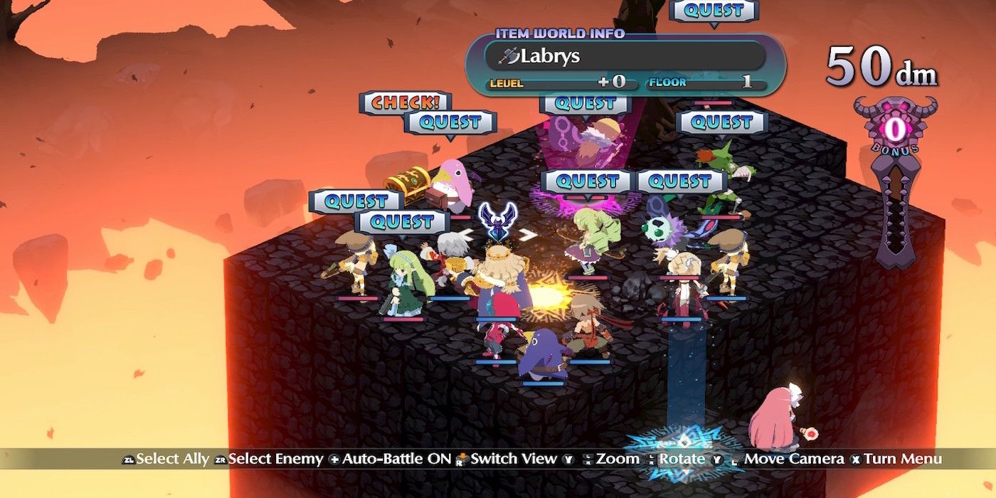 The item world from Disgaea 6