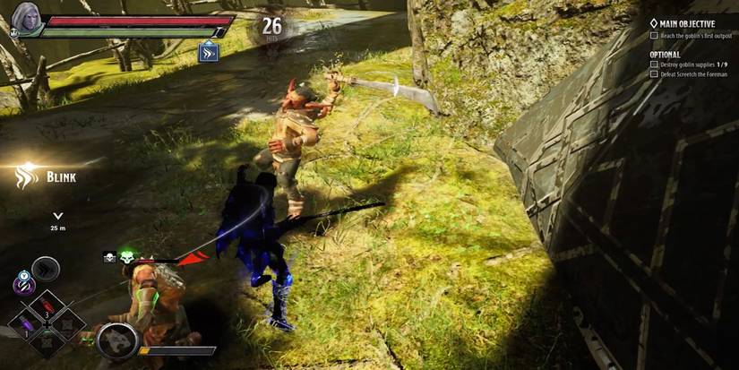 Fighting enemies in Dungeons & Dragons: Dark Alliance