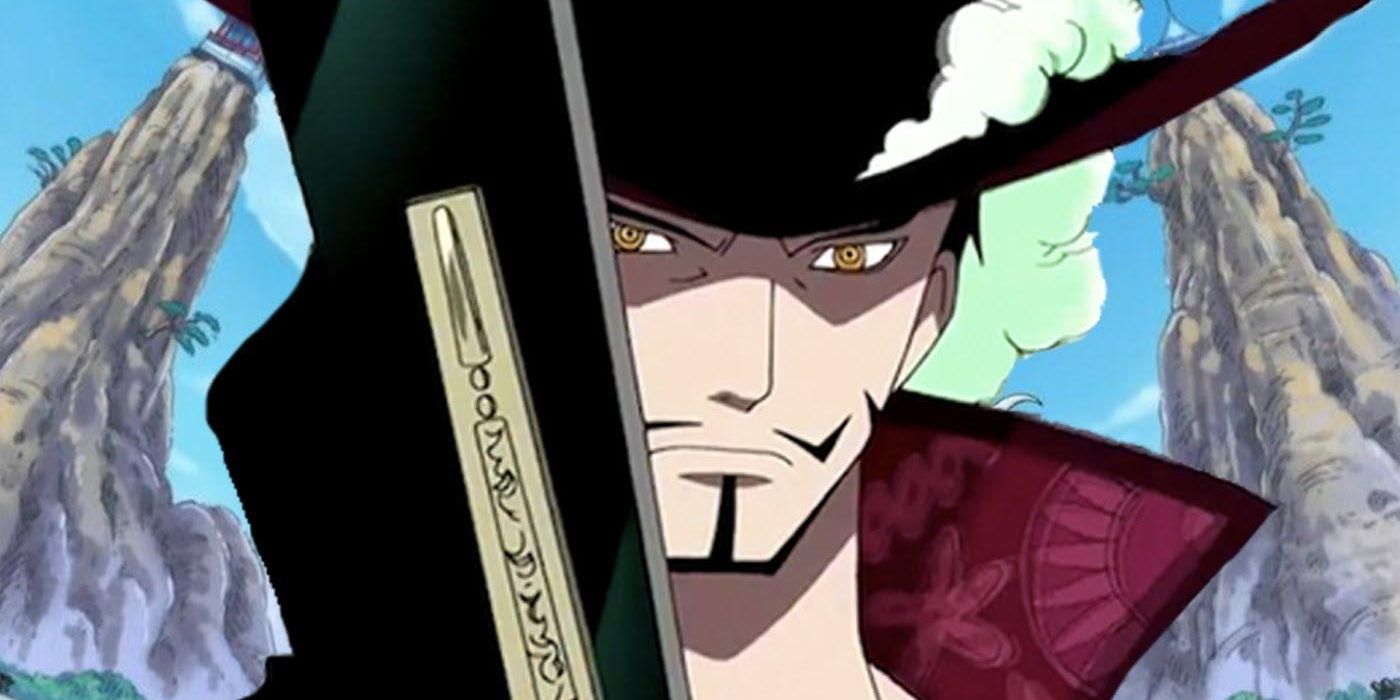 Dracule Mihawk at Marineford