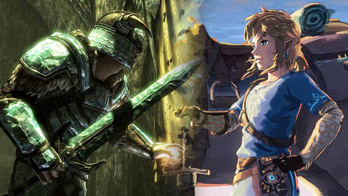 Dragonborn Skyrim Link Breath Of The Wild