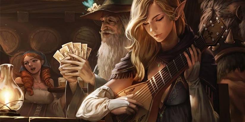 dungeons and dragons bard DND elf