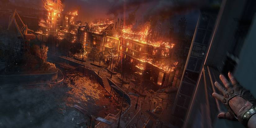 Dying Light 2 fire