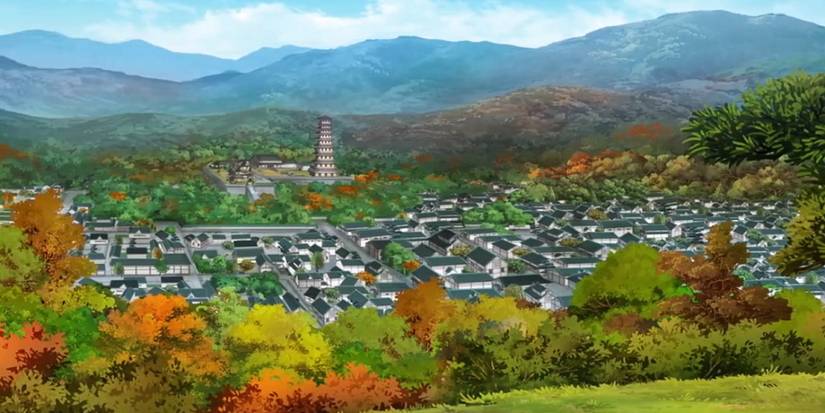 Eruteak City In The Anime