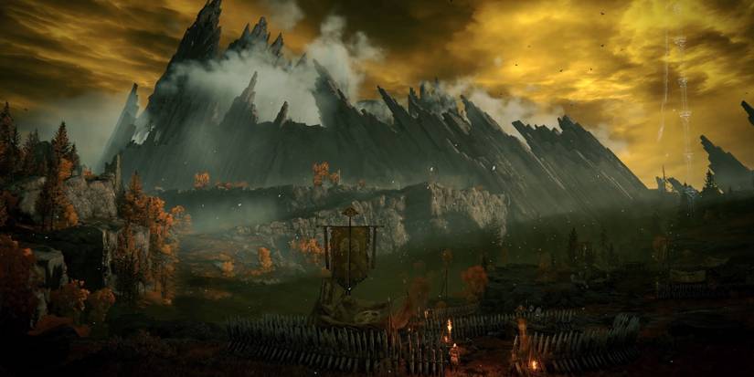 A scenery in Elden Ring