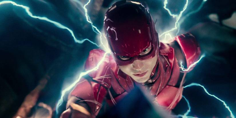 Ezra Miller as the Flash in Justice League