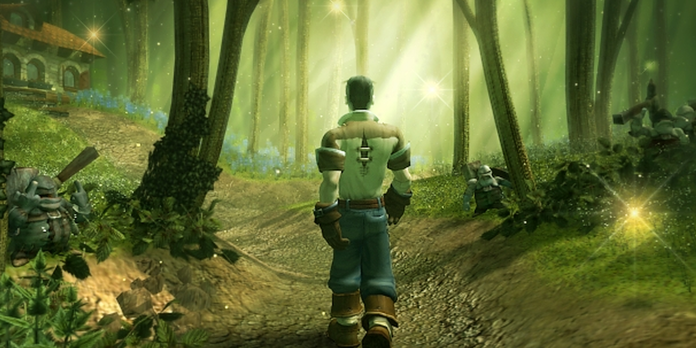 fable protagonist in forest